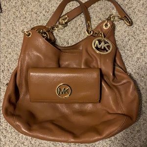 Michael Kors Matching Leather Purse & Wallet